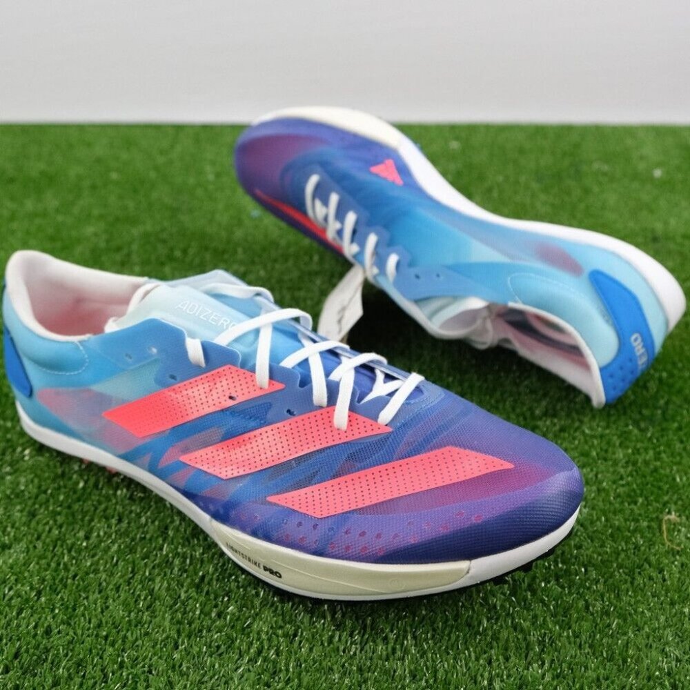 adidas Adizero Ambition Legacy Indigo Blue Rush Sz. 10 Track Spikes GY0911